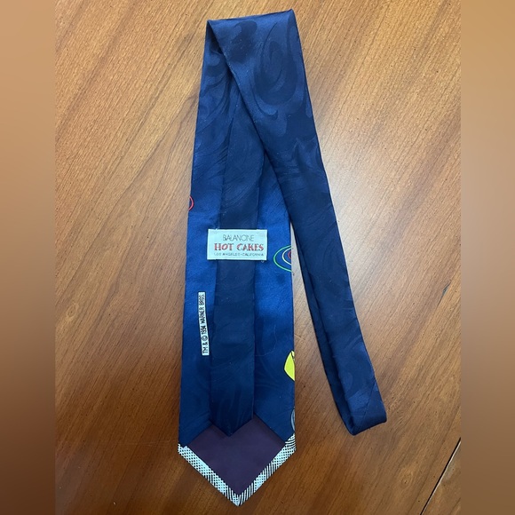 🌌 Vintage 1990s Marvin the Martian Golf Looney Tunes Tie USA Made - Picture 9 of 10